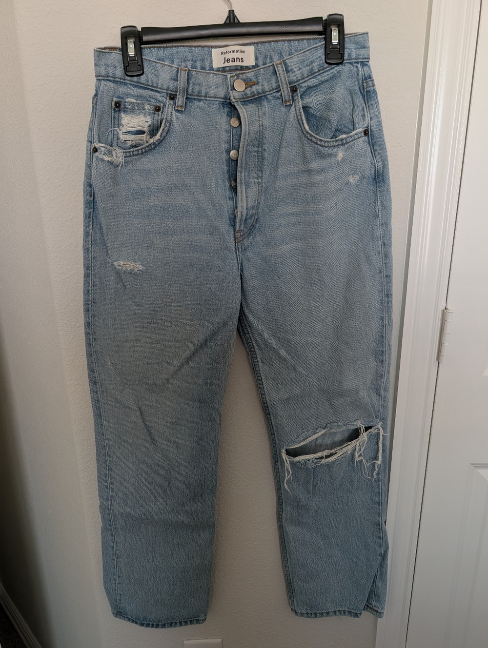 Reformation Cynthia Cropped Jeans
